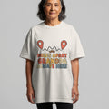 MILES APART GRANDPA ALWAYS HERE | Heartfelt Grandparent T-shirt