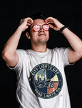 CITY LIGHTS OFF ROAD LIGHTS ON | Fun T-Shirt for Cross Country Riders - lifestyle