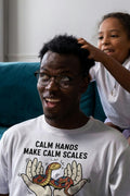 CALM HANDS MAKE CALM SCALES | Funny Reptile Keeper T-Shirt