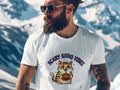 SCARY GOOD VIBES | Halloween Cat Owner T-shirt - lifestyle