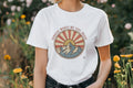 SUNRISE MAKES ME FEEL BRAVE | Adventurous Camping T-Shirt