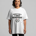 PROUD TO BE A GREAT GRANDPARENT | Humorous T-shirt for Grandparents - lifestyle