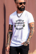 DEFINED BY DEADLIFTS AND DRIVE | Motivational Fitness T-shirt