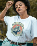 PROUD TRUCKER BUILT FOR MILES | Humorous Truck Driver T-Shirt