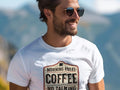 MORNING RULES COFFEE NO TALKING | Funny Coffee Lovers T-Shirt