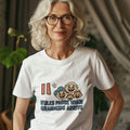 RULES PAUSE WHEN GRANDKIDS ARRIVE | Fun Grandparent T-Shirt - lifestyle