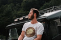 WANDERER OF WILDLANDS AND VISTAS | Adventurous Camping T-Shirt