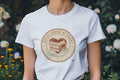 NOVEL LOVER AT HEART | Whimsical Reading Addict T-Shirt - lifestyle