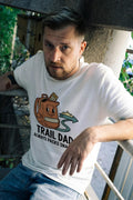 TRAIL DAD ALWAYS PACKS SNACKS | Funny Camping T-Shirt - lifestyle