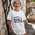 GRANDMA WITH SERIOUS STYLE | Cool Grandma T-Shirt - lifestyle