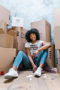 TODAY I PRIORITIZE MY PEACE | Birthday Self-Care T-Shirt - lifestyle