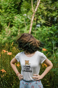 I CAME I SAW I PURRED | Funny Mountain Lion T-Shirt - lifestyle