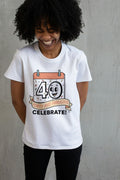 FORTY AND FABULOUS | Fabulous Turning 40 T-Shirt - lifestyle
