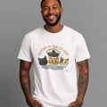 CAPTAIN OF THE CAT CREW | Humorous Cat Dad T-shirt - lifestyle