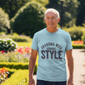 GRANDMA WITH SERIOUS STYLE | Cool Grandma T-Shirt - lifestyle