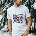 CHAMPION ENERGY LIVES IN ME | Confident Winners T-shirt - lifestyle