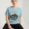 CLIMBS HURT VIEWS HEAL | Funny Cycling T-Shirt