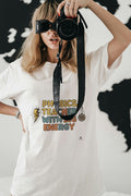 PHYSICS TEACHER WITH BIG ENERGY | Energetic Science Teacher T-Shirt - lifestyle