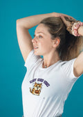SCARY GOOD VIBES | Halloween Cat Owner T-shirt - lifestyle