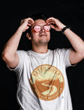 RETRO RIDER BUILT FOR BACKROADS | Vintage Motorcycle T-Shirt - lifestyle
