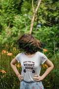 BUILT FOR THE WEIGHT ROOM | Humorous Fitness T-Shirt