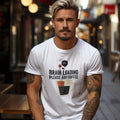BRAIN LOADING PLEASE ADD COFFEE | Funny Coffee Lovers T-Shirt - lifestyle