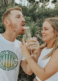 QUIET WOODS LOUD HEART | Cozy Camping T-Shirt - lifestyle