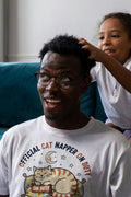 OFFICIAL CAT NAPPER ON DUTY | Purr-fect Cat Lover T-Shirt - lifestyle