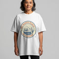 MY HAPPY PLACE IS FISHING | Humorous Fishing Grandpa T-Shirt - lifestyle