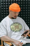PROUD KNITTER OF COZY THINGS | Funny Knitting T-Shirt - lifestyle
