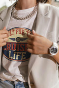 BUILT FOR THE CRUISER LIFE | Humorous Motorcycle T-Shirt - lifestyle