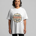 VINTAGE GRANDPA WITH FRESH PUNS | Funny Grandpa T-Shirt - lifestyle