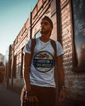 RAISED ON TWO WHEELS | Humorous T-Shirt for Motorcycle Lovers - lifestyle
