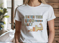 WATCH THEM GROW STRONGER DAILY | Motivational PE Teacher T-Shirt