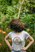 YOUR SONGS MAKE ME BRAVE | Inspirational Music T-Shirt - accurate print preview