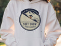 SOFT SNOW HARD CHARGES | Cozy Snowboarding Hoodie