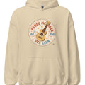 PROUD MEMBER OF THE UKE CLUB | Cozy Hoodie for Ukulele Lovers - accurate print preview