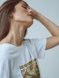 BORN FOR POWDER DAYS | Fun Snowboarding T-Shirt - accurate print preview