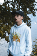 CLIMBER SEEKING THE NEXT SEND | Cozy Hoodie for Rock Climbers