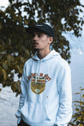 RAISED ON DIRT AND DREAMS | Cozy Baseball Hoodie