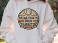 BREAK POINTS BUILD CHARACTER | Funny Tennis Hoodie