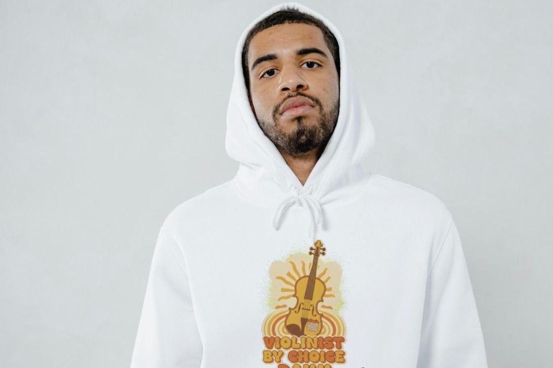 VIOLINIST BY CHOICE DAILY | Cozy Hoodie for Music Lovers