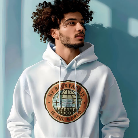 MY BACKYARD IS THE WORLD | Travel Adventure Hoodie