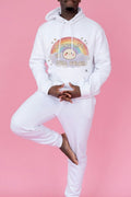 LIVING LIFE IN FULL COLOR | Fun Hoodie for Tattoo Lovers