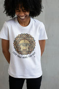 LESS TALK MORE TOP OUT | Funny Rock Climbing T-Shirt - accurate print preview