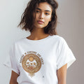 ROOTED IN SUNSHINE AND GRACE | Wildflower Soul T-Shirt - accurate print preview