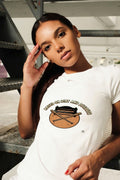 RAISED ON DIRT AND DUGOUTS | Softball T-Shirt for Players - accurate print preview