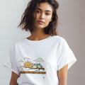 SUNRISE FEELS BETTER WITH BIRDS | Bird Watching T-Shirt - accurate print preview