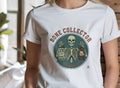 BONE COLLECTOR BY NIGHT | Funny Skeleton Humor T-Shirt - accurate print preview