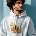 CLIMBER SEEKING THE NEXT SEND | Cozy Hoodie for Rock Climbers - accurate print preview